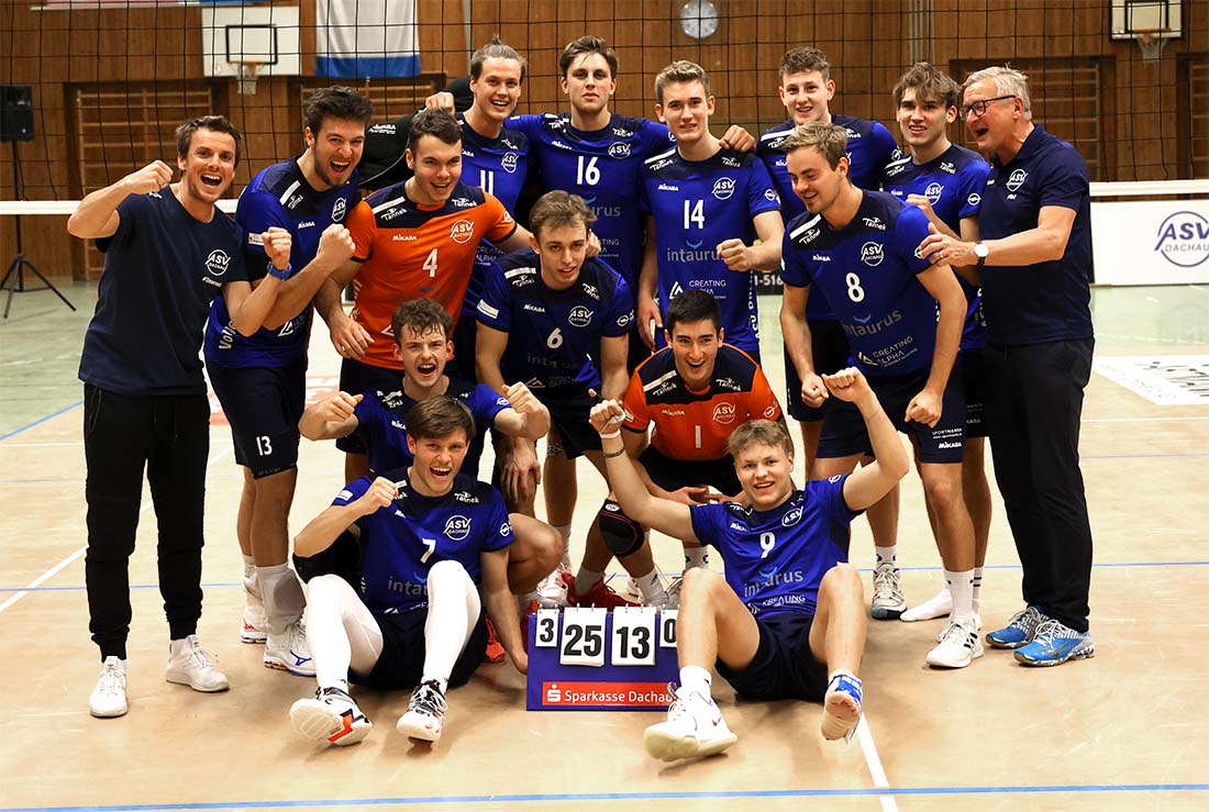 [Translate to English:] Herren-Volleyballmannschaft ASV Dachau