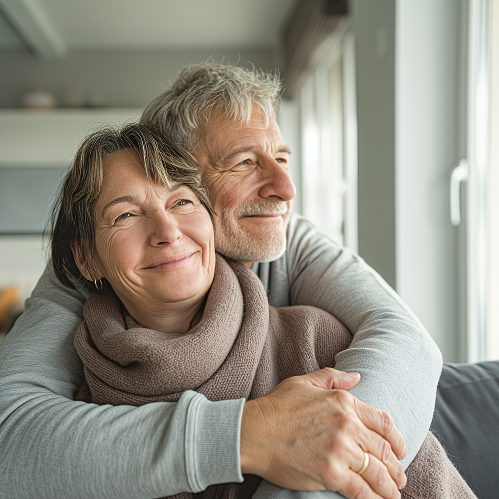 Glückliches Pärchen
